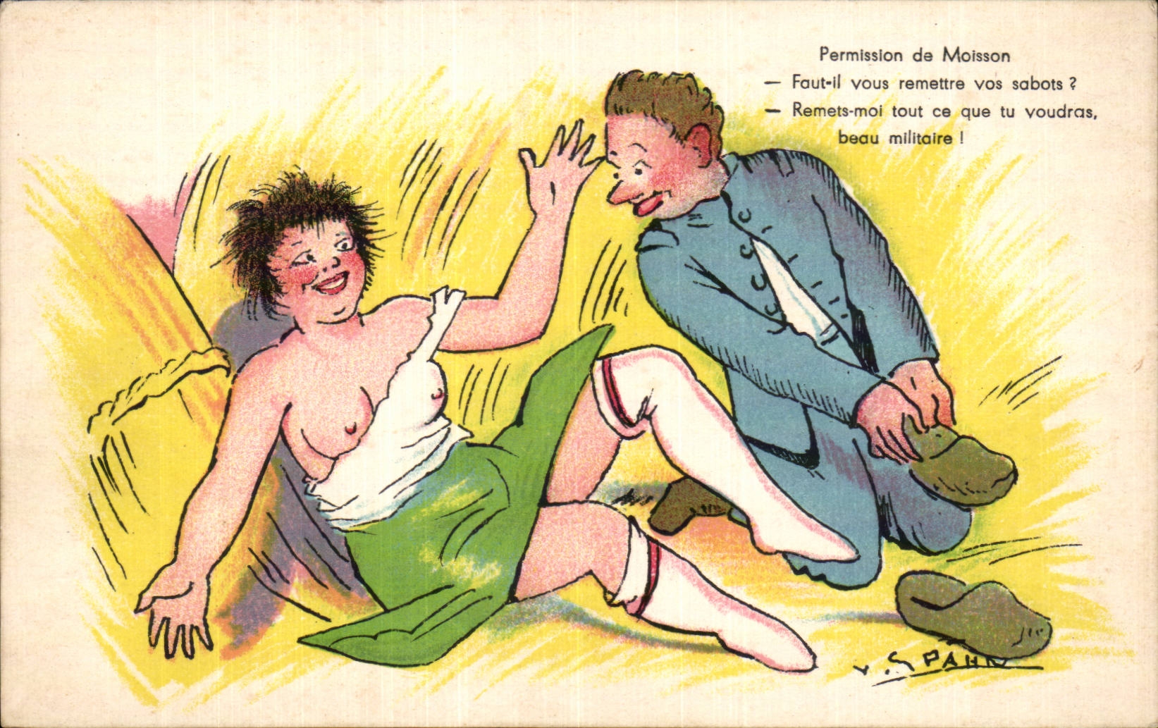 Permission de Moisson — Série M 102 — P-C PARIS