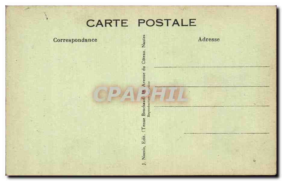 CPA Fantaisie Humour A qui la faute ? — Rückseite