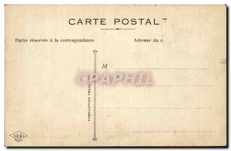 Scène humoristique — maladie et médecin — éditeur SAPI Paris — Achterkant