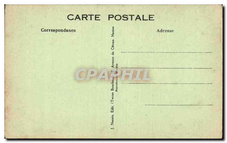 CPA Fantaisie Humour Le couronnement de la rosiere Cochon Pig — Verso