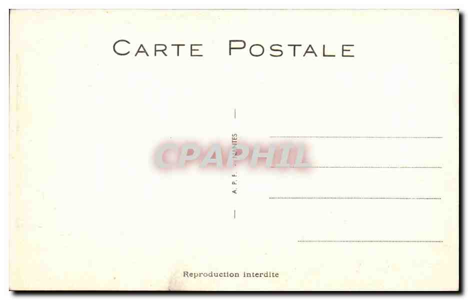 CPA Fantaisie Humour Femme forte  — Rückseite