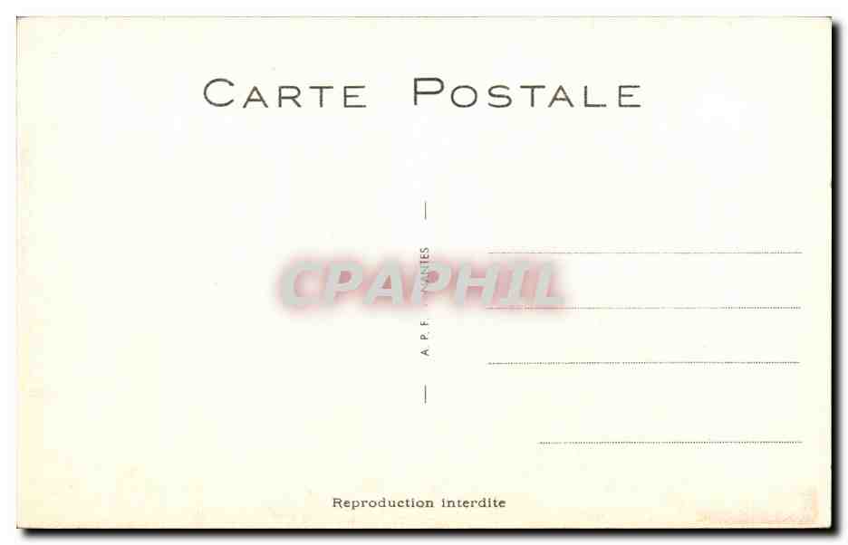 CPA Fantaisie Humour Femme forte Ya d'la joie  — Verso