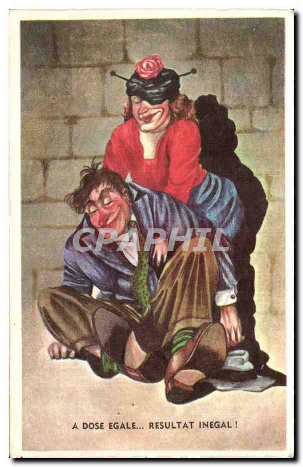 Deux personnages caricaturaux — texte en roumain — éditeur imprimeur belge