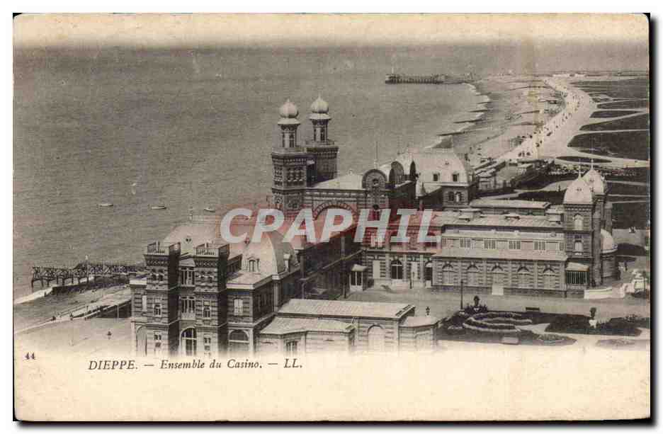 Dieppe - Ensemble du Casino - CPA 