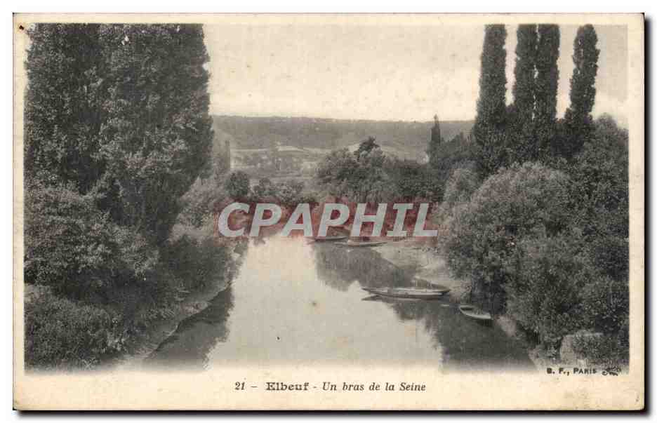 Elbeuf - Un Bras de la Seine - CPA 