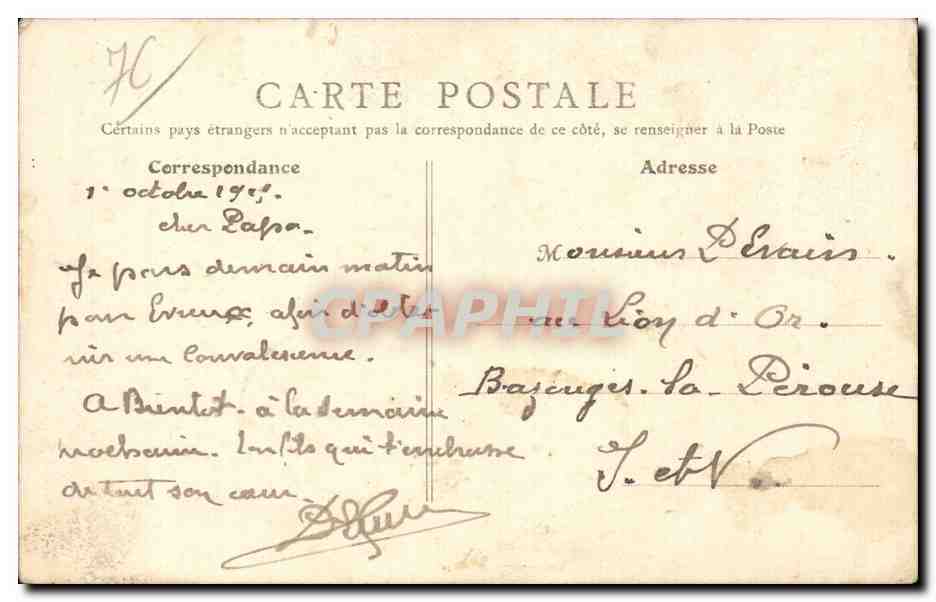 Elbeuf - Un Bras de la Seine - CPA  — Rückseite