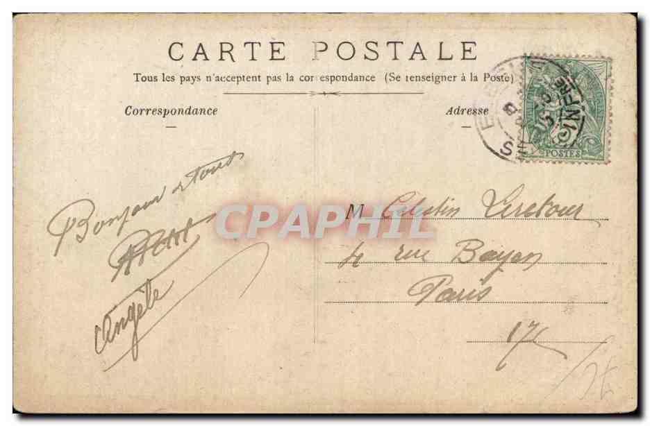 Elbeuf - Aux Morts pour la Patrie - CPA  — Rückseite