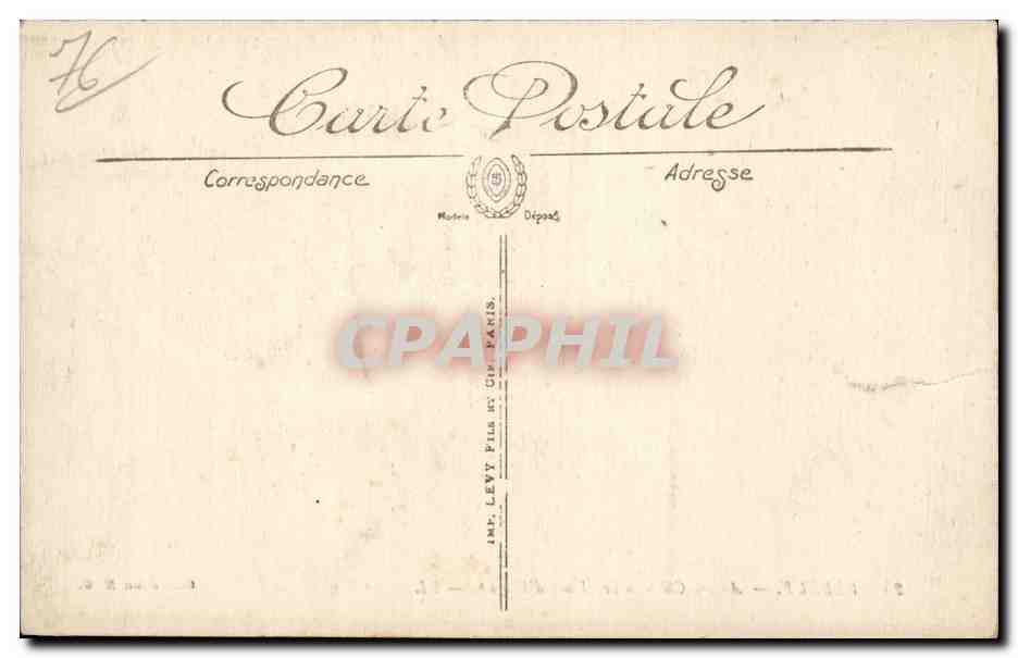 Elbeuf - Ancien Chateau des Ducs - CPA  — Rückseite