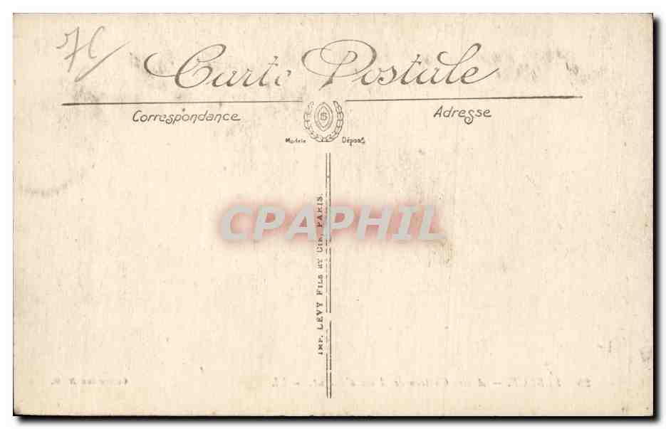 Elbeuf - Ancien Chateau des Ducs - CPA  — Rückseite