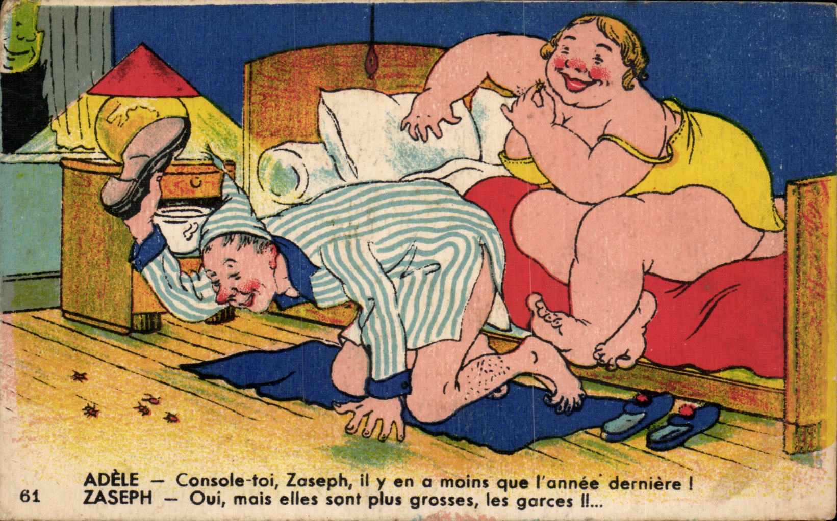 Humour - Illustration - Console toi Zoseph - CPA 