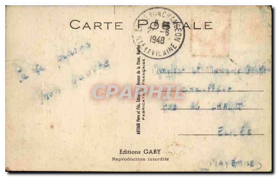 Humour - Illustration - Console toi Zoseph - CPA  — Verso