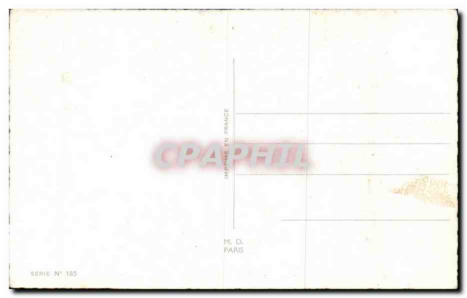 Humour - Illustration - On cherche un quatrieme - taureau Bull - CPA  — Rückseite