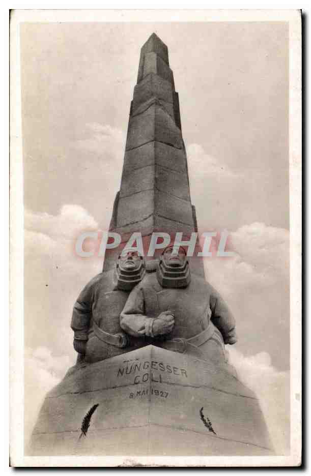 Etretat - Monument de Nungesser et Coli - CPA 