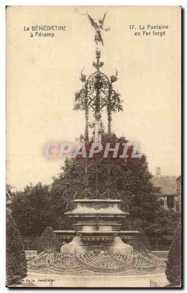 Fecamp - La Benedictine - Fontaine a Fer Forge - CPA 