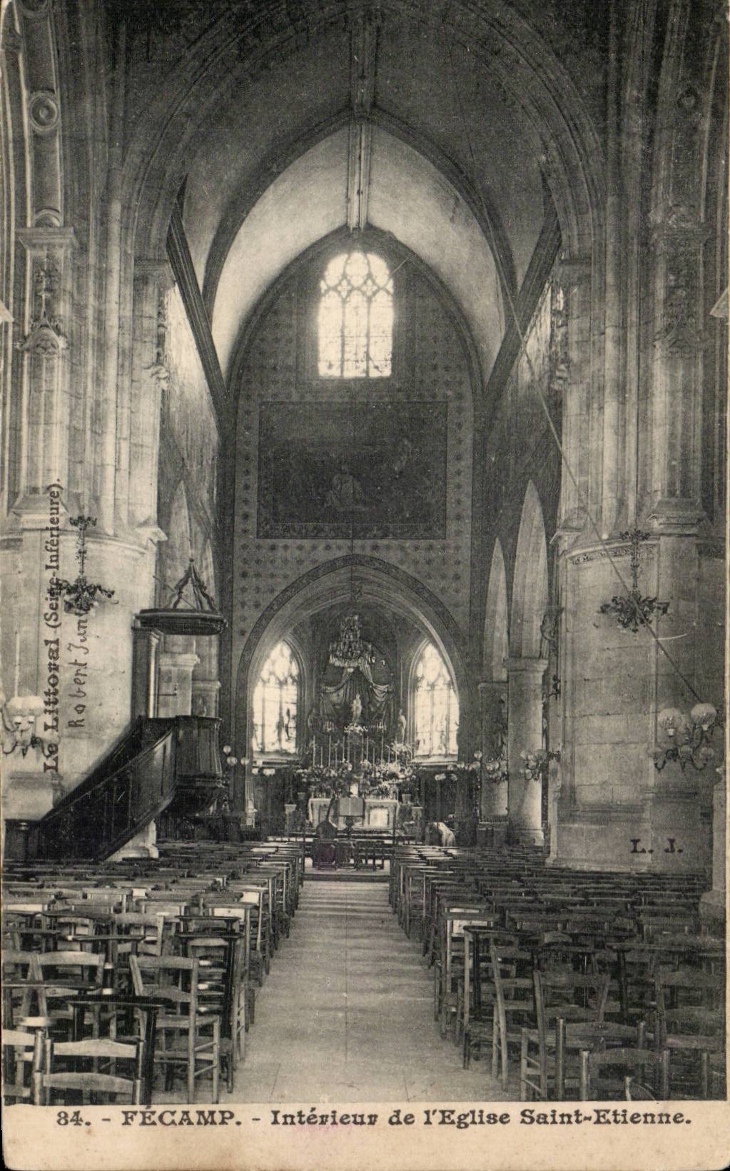 Fecamp - Eglise Saint Etienne - CPA 