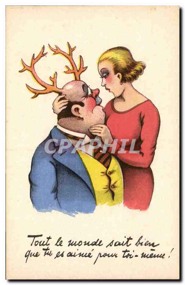 Humour - Illustration - Tout le monde sait bien - CPA 