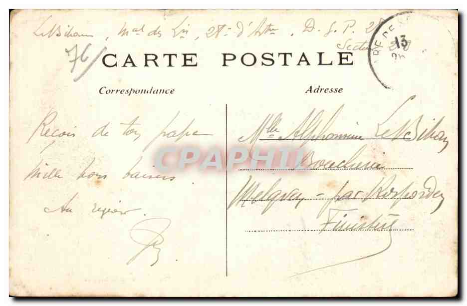 Forges les Eaux - Station Thermale - Chateau d'Argeuil - CPA  — Rückseite