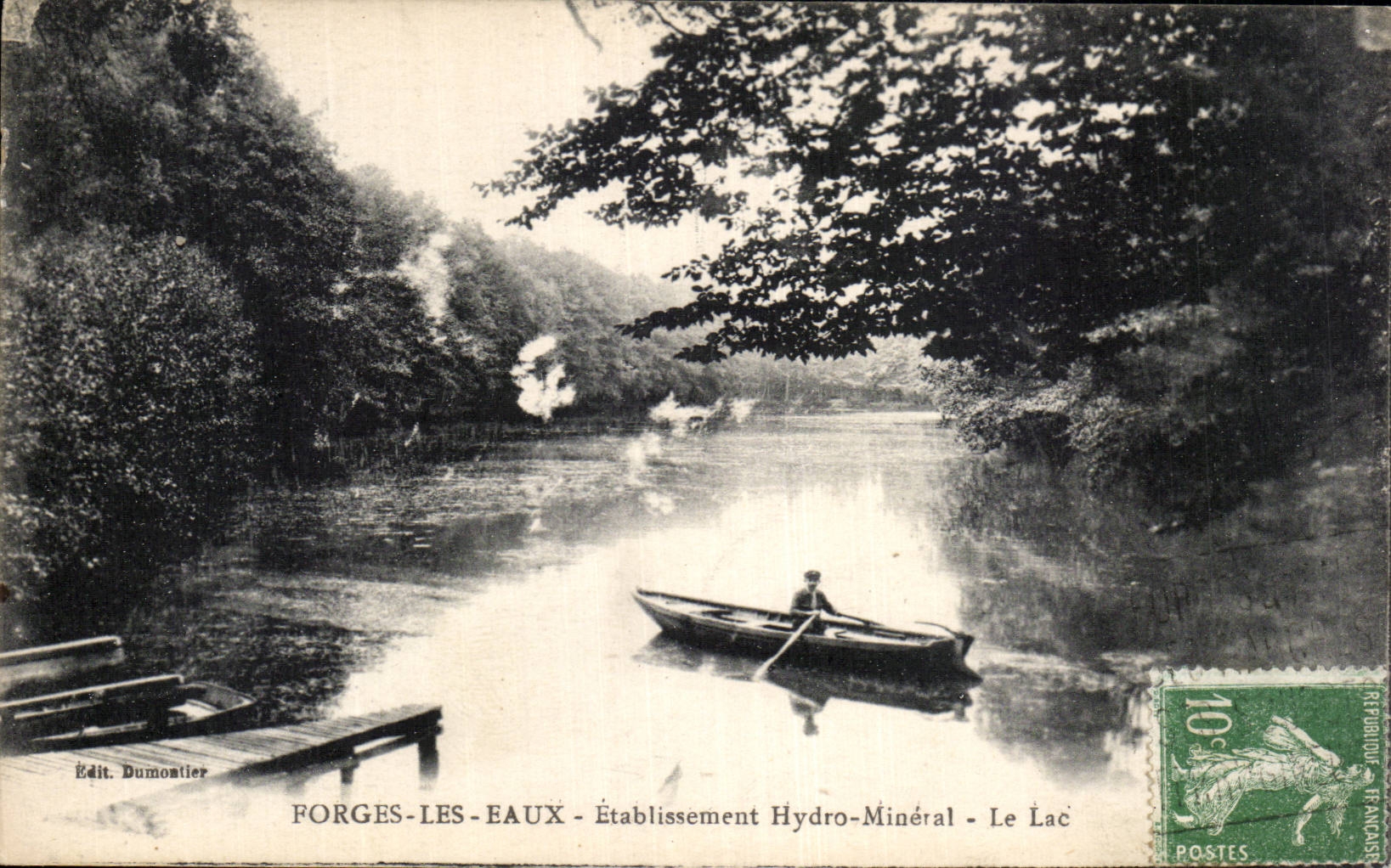 Forges les Eaux - Etablissement Hydro Mineral - Le Lac - CPA 