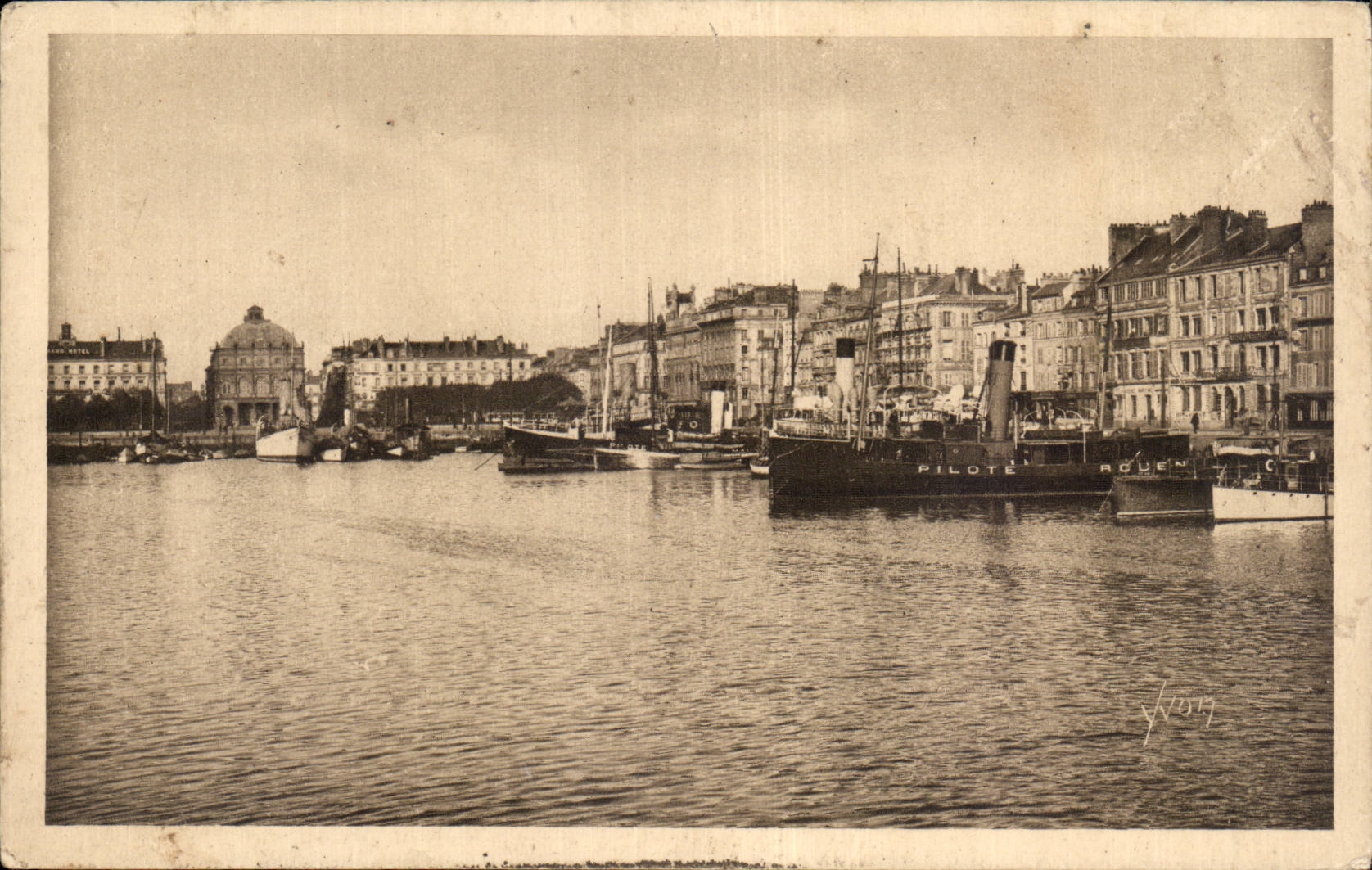 Le Havre - Le Bassin du Commerce - La Douce France - Yvon - CPA 
