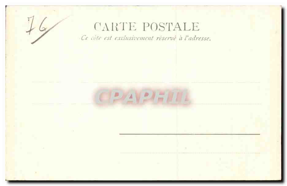 Le Havre - Place Gambetta et Theatre - CPA  — Rückseite
