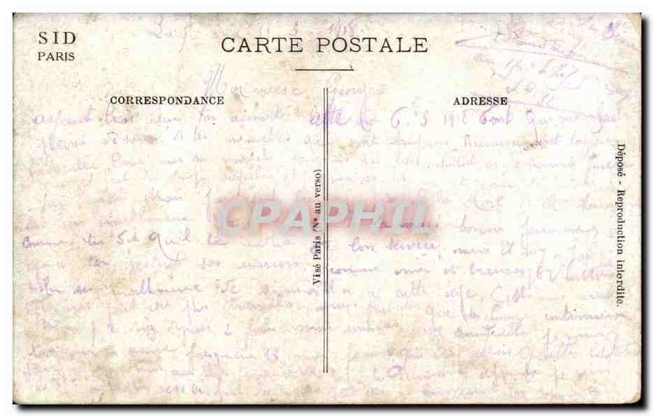 Humour - Illustration - Ah! Si les totos etaient comme ca! Militaria - CPA  — Verso