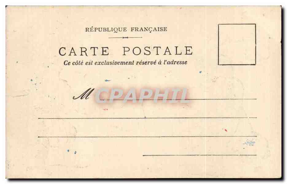 Humour - Illustration - La Danse du Nougat - CPA  — Rückseite