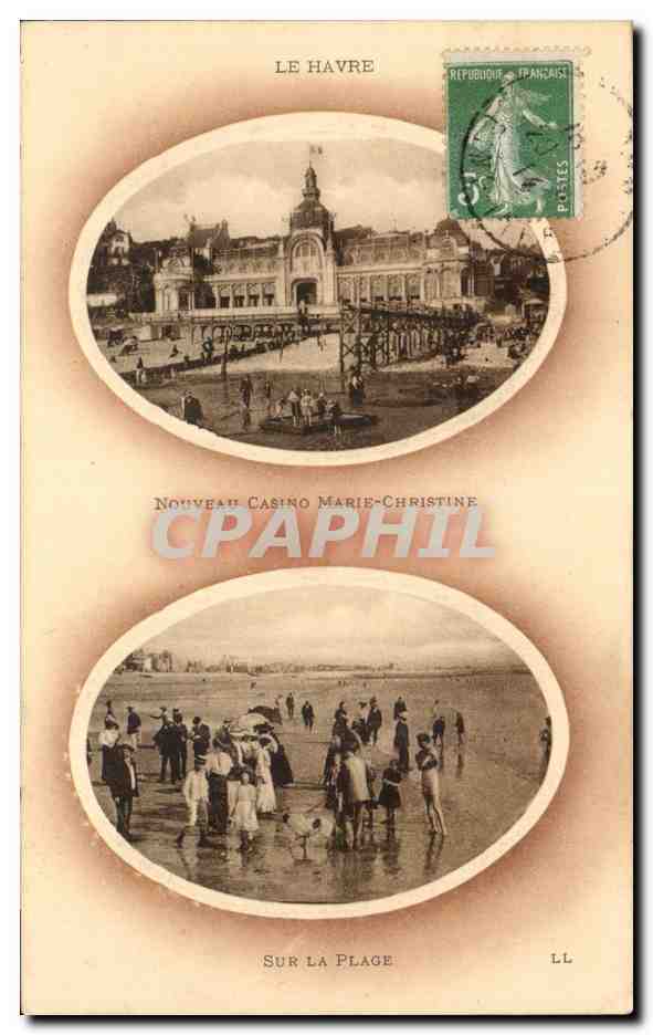 Le Havre - Nouveau Casino Marie Christine - CPA 