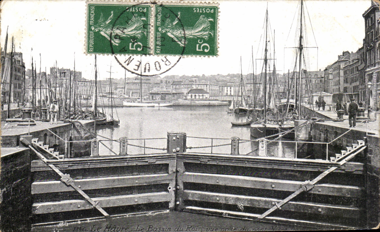 Le Havre - Le Bassin du Roi - CPA 