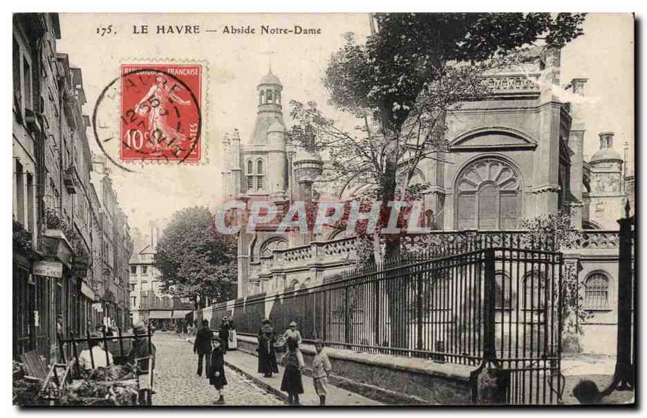 Le Havre - Abside Notre Dame - CPA 
