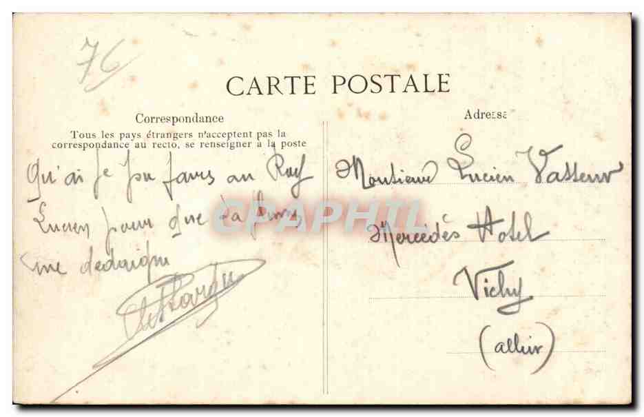 Le Havre - Abside Notre Dame - CPA  — Rückseite
