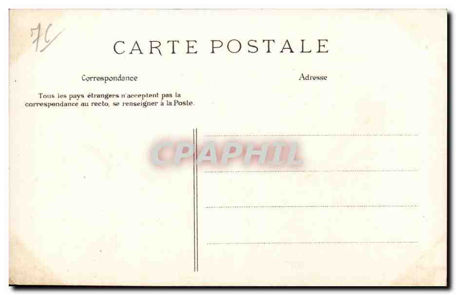 Le Havre - Voilier desempare rentrant au Port - CPA  — Rückseite