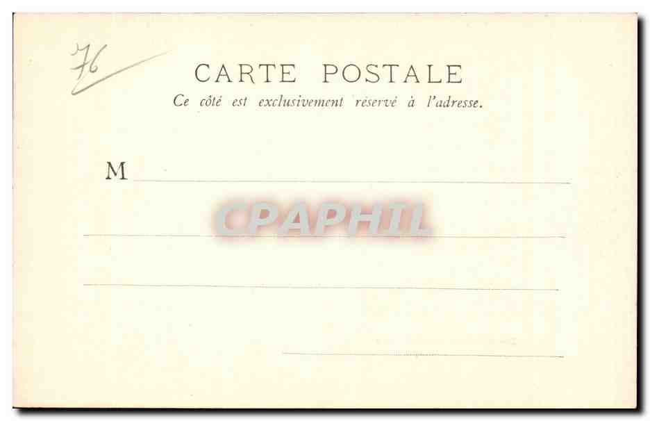 Le Havre - Bassin du Commerce - CPA  — Rückseite