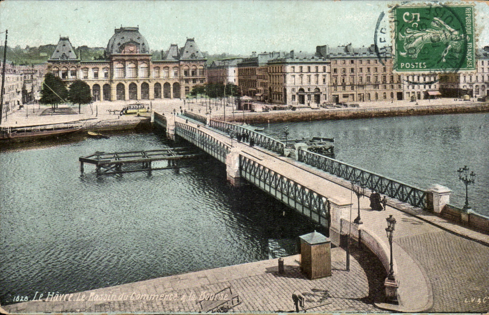Le Havre - Bassin du Commerce La Bourse - CPA 