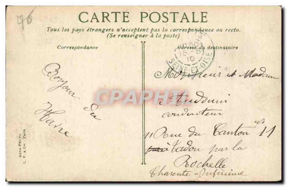 Le Havre - Bassin du Commerce La Bourse - CPA  — Rückseite