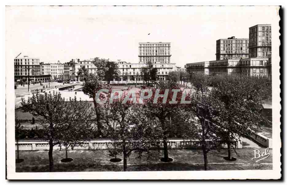Le Havre - Place de l'Hotel de Ville - Les Nouveaux Immeubles - CPA 