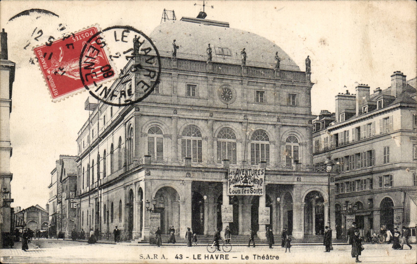 Le Havre - Le Theatre - CPA 