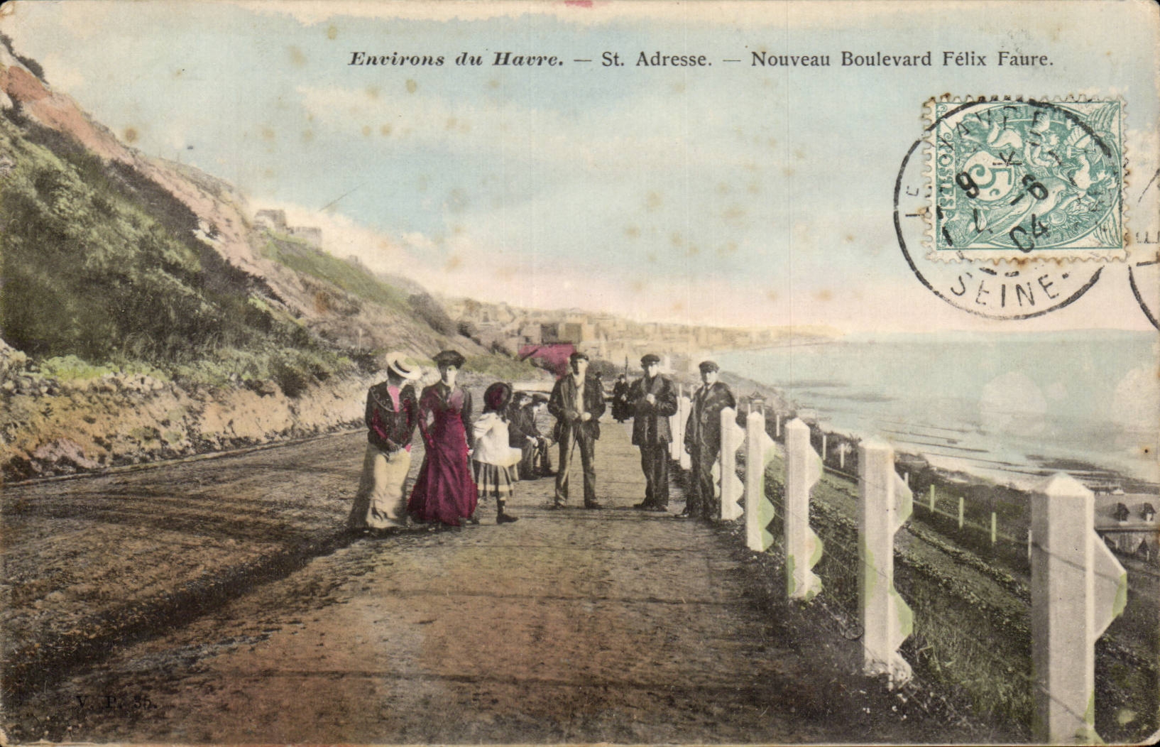 Sainte Adresse - Nouveau Boulevard Felix Faure - CPA 