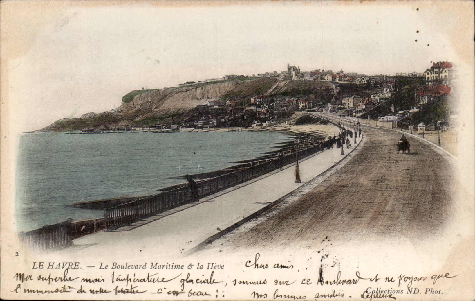 Le Havre - Boulevard Maritime et la Heve - CPA 