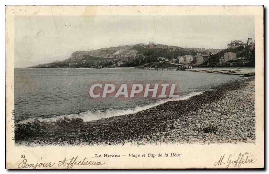 Le Havre - Plage et Cap de la Heve - CPA 
