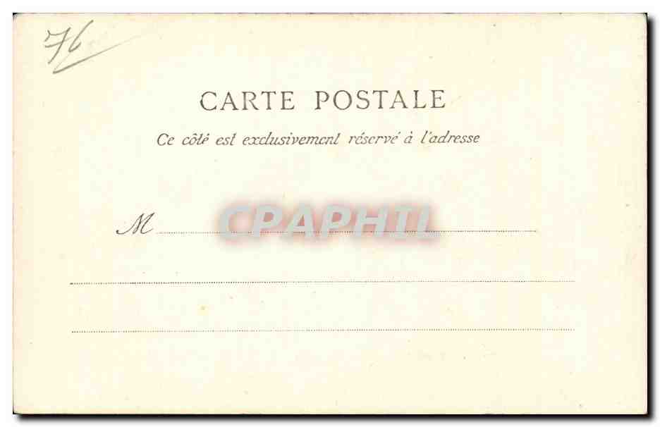 Le Havre - Vue Generale - CPA  — Rückseite