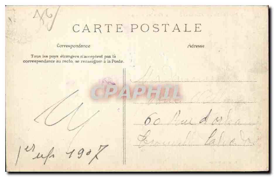 Sainte Adresse Le Pain de Sucre - CPA  — Rückseite