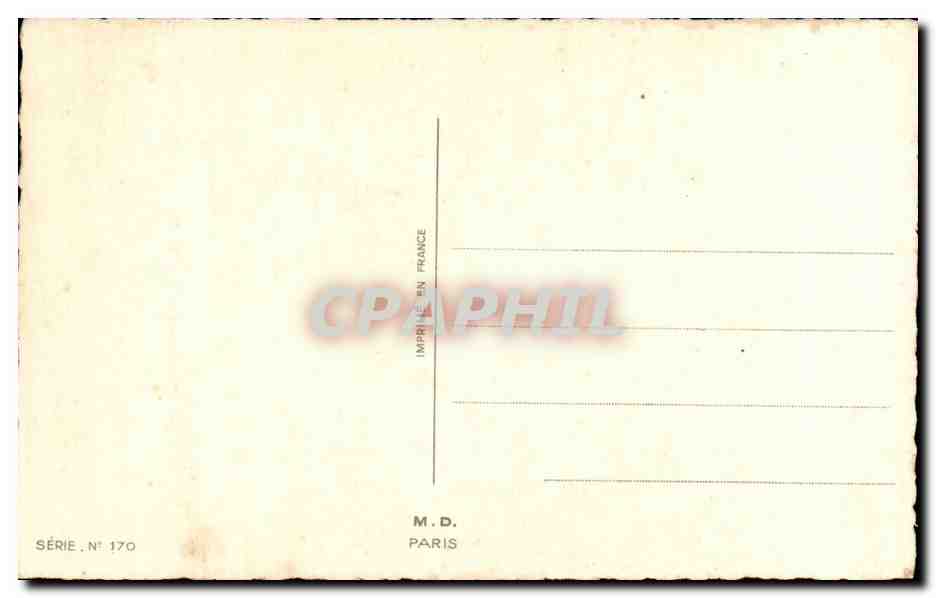 Humour - Illustration - Je viens monsieur vous demander la main de votre fille - CPA  — Rückseite