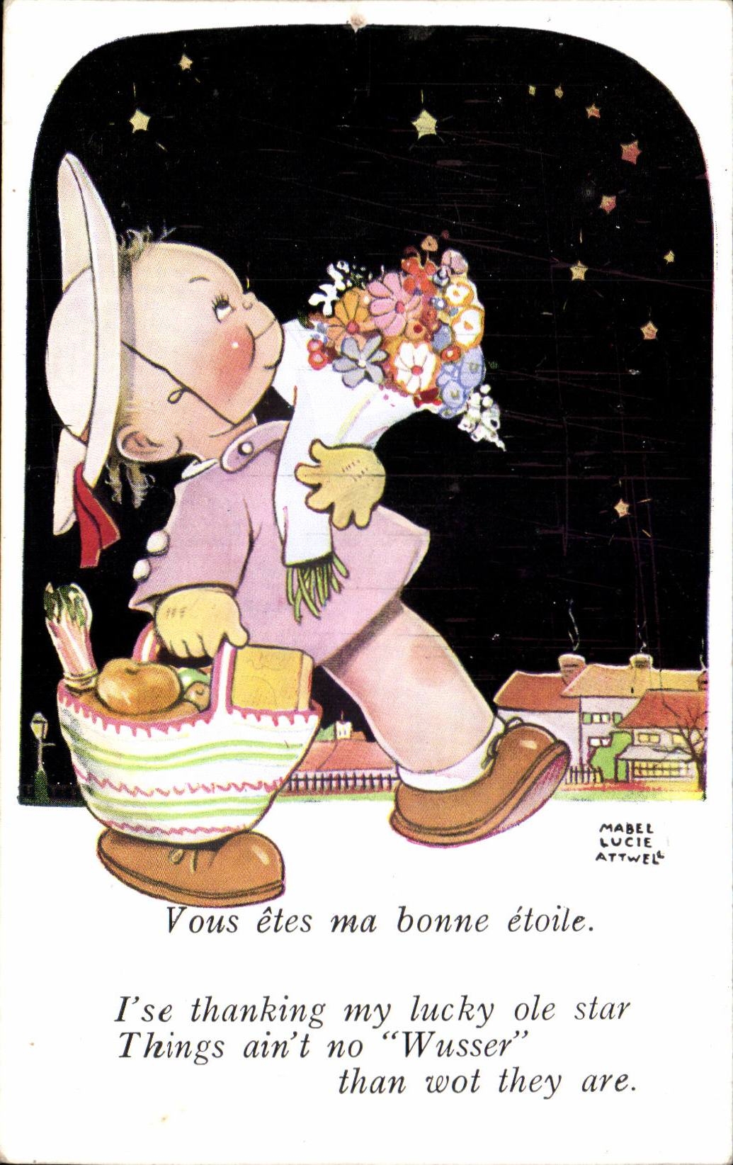 Fantaisie - Enfants - Vous etes ma bonne etoie - CPA 