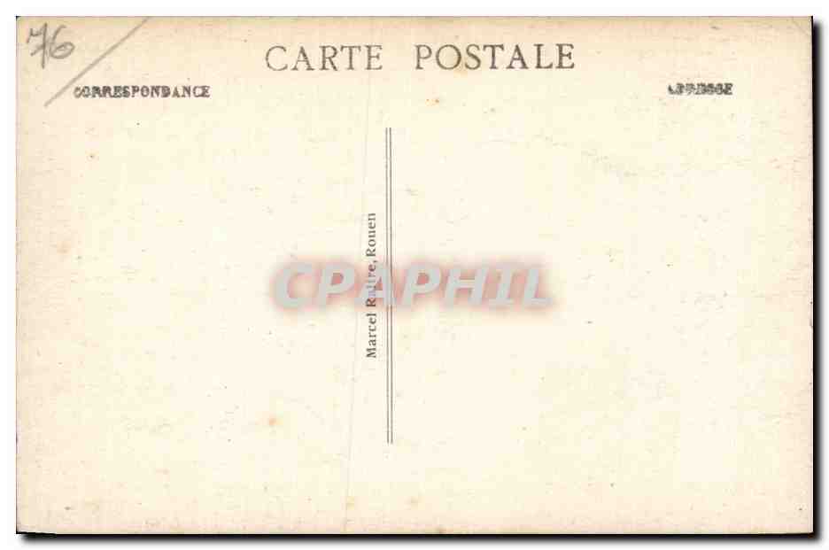 CPA De Rouen au Havre du Felix Faure L'arrivee du Havre  — Rückseite