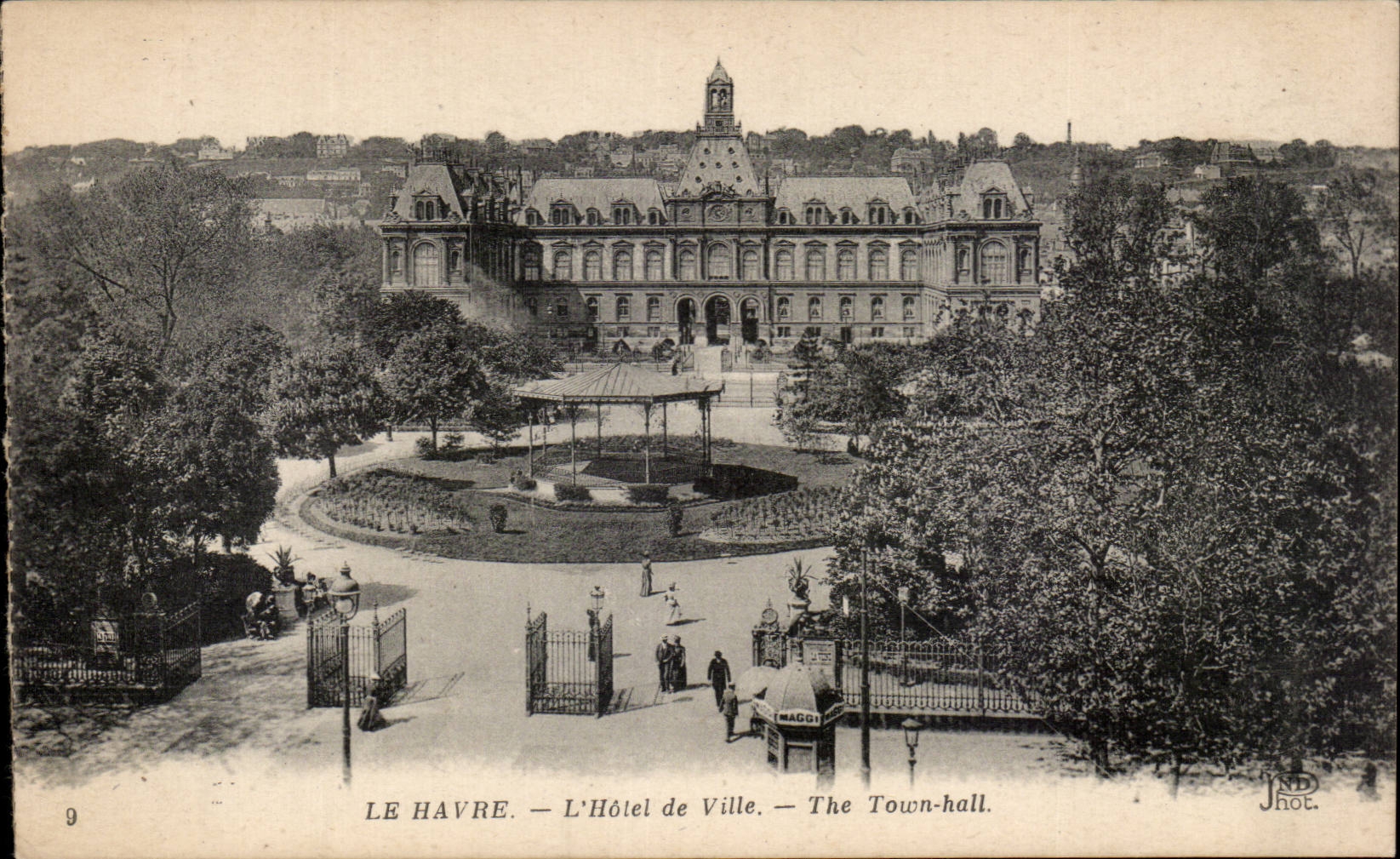 CPA Le Havre L'hotel de ville 