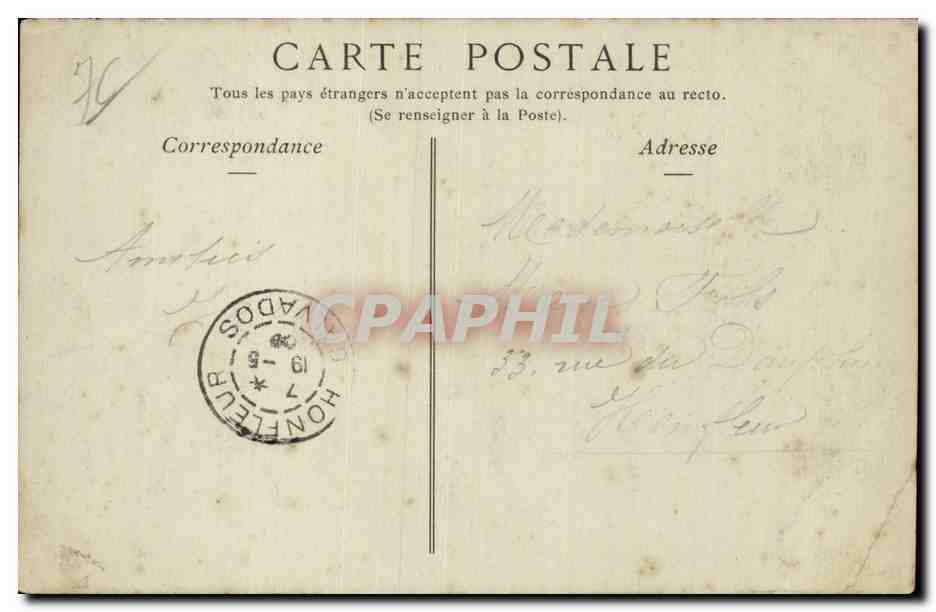 CPA Le steamer La Lorraine de la compagnie generale Transatlantique — Rückseite