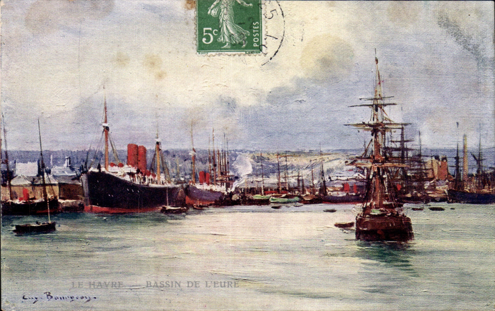 CPA Le Havre Bassin de l'Eure