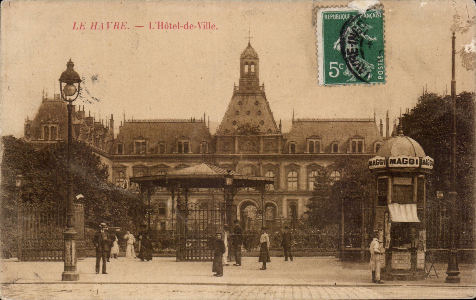 CPA Le Havre L'hotel de ville