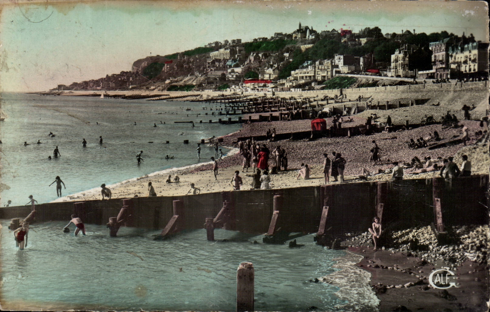 CPA Le Havre Sainte Adresse La plage 