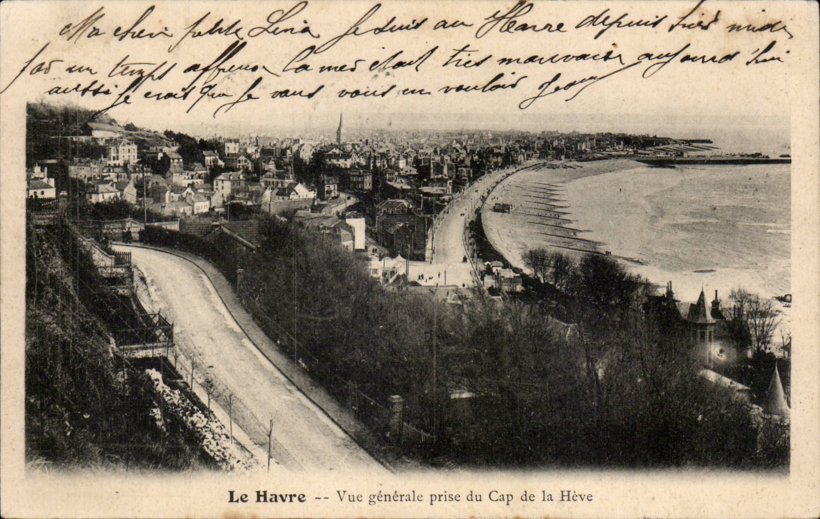 CPA Le Havre Vue generale prise du Cap de la Heve